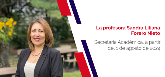 La profesora Sandra Liliana Forero Nieto, nueva secretaria académica de la Escuela de Medicina y Ciencias de la Salud
