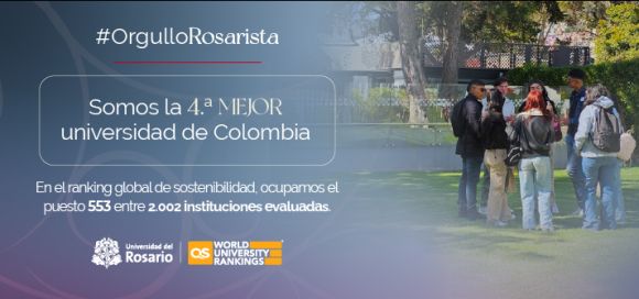 URosario se destaca en el QS World University Rankings Sustainability 2026 