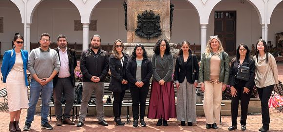 Recibimos a ocho funcionarios de la Universidad Bernardo O’Higgins (Chile) en una agenda orientada al intercambio de buenas prácticas.