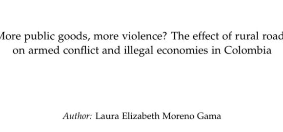 Más vías terciarias, más productividad, ¿más violencia?