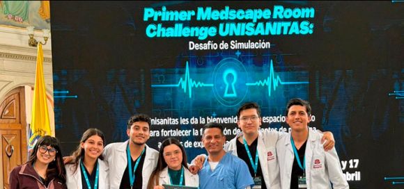 Estudiantes de Medicina de la Universidad del Rosario obtienen el primer puesto en el MedEscape Room Challenge Unisanitas 2026