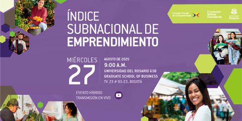 Lanzamiento Índice Subnacional de Emprendimiento 2025