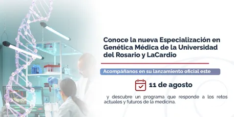 lanzamiento de la Especialización en genética medica