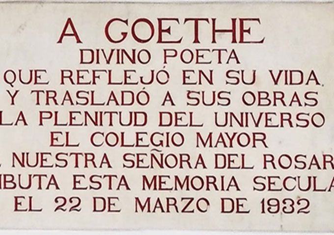 Goethe en el Rosario